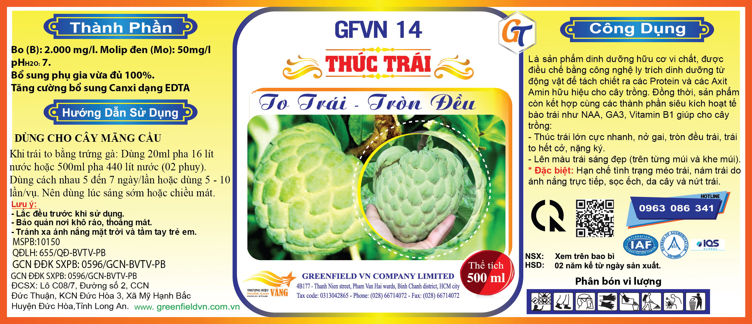 GT 14 - THÚC TRÁI MÃNG CẦU - GFVN 14